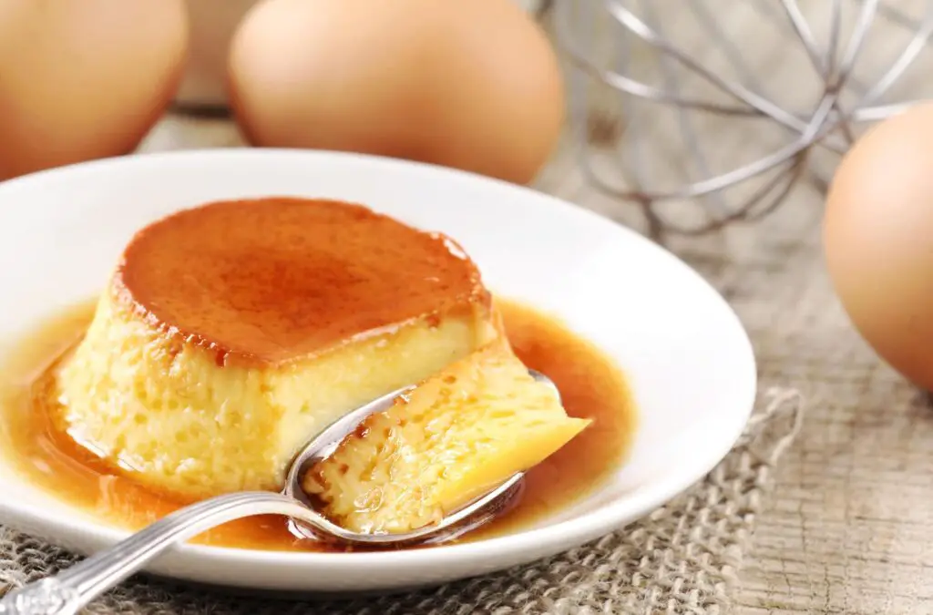 How to freeze a flan