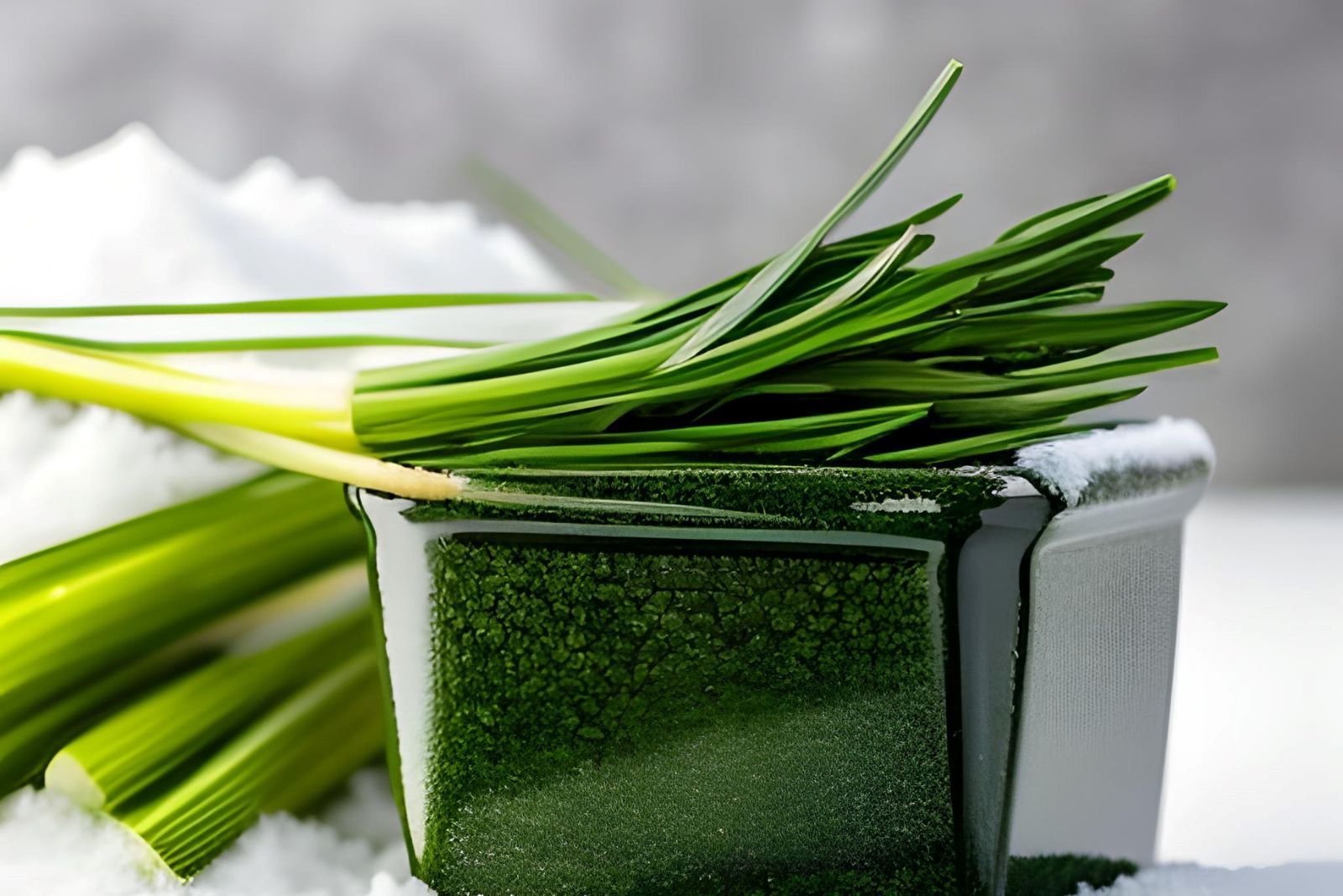 how to freeze fresh chives
