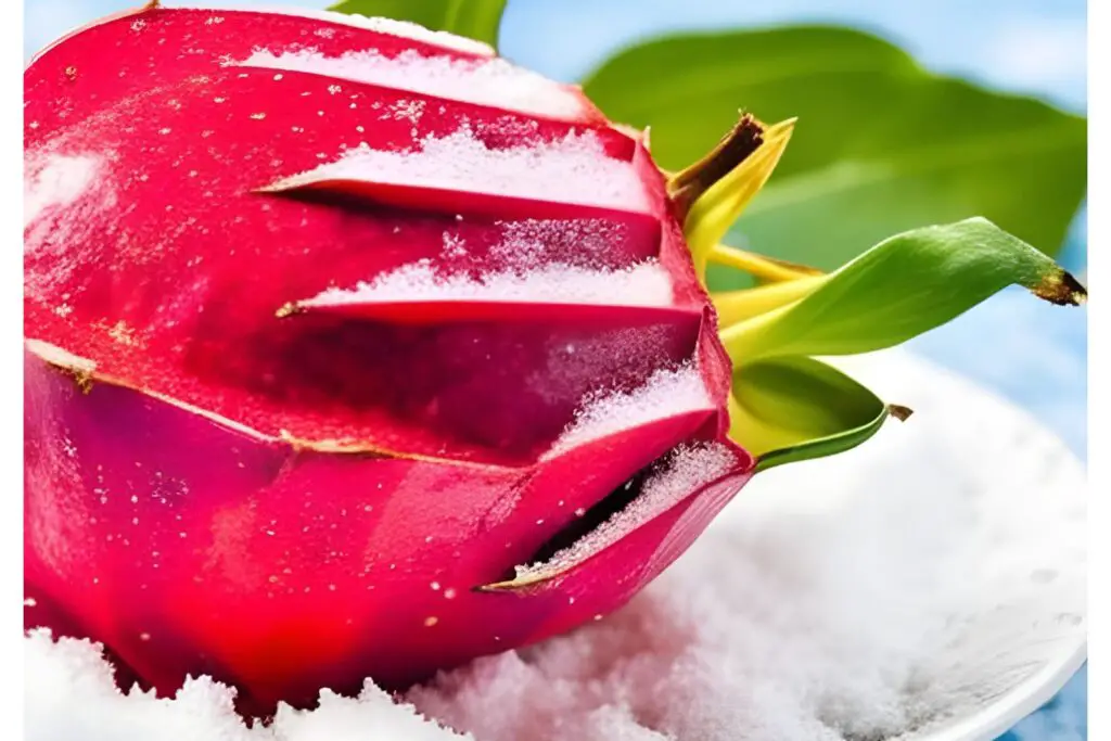 how to freeze dragon fruit