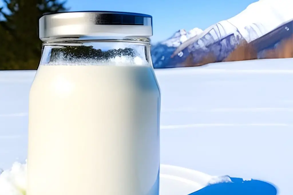 how to freeze goat milk