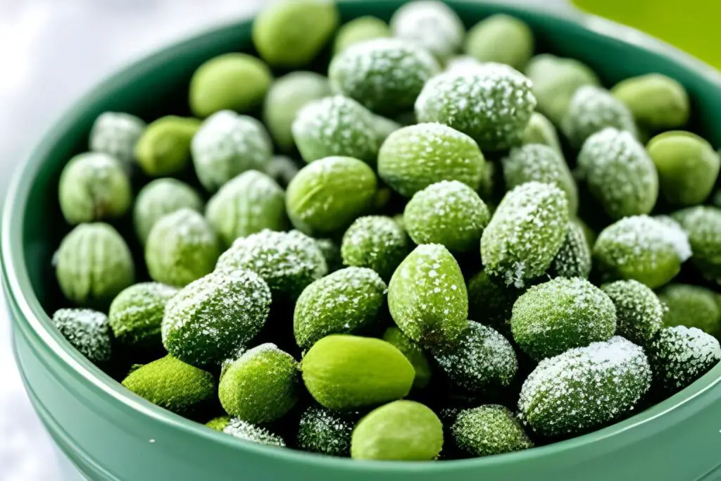 how to freeze green peanuts