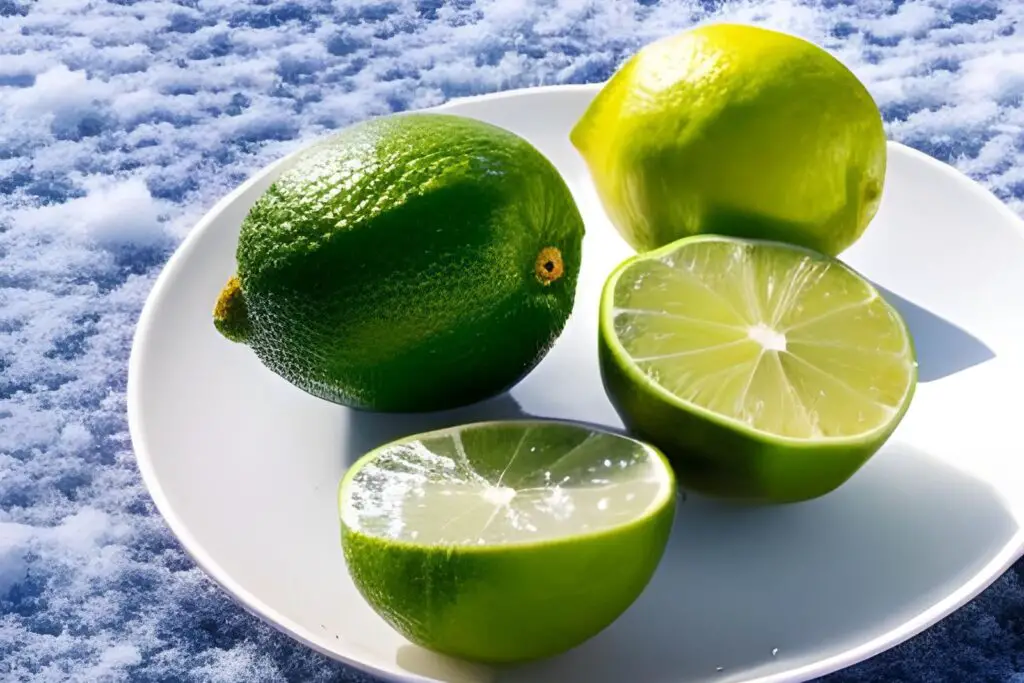 how to freeze limes