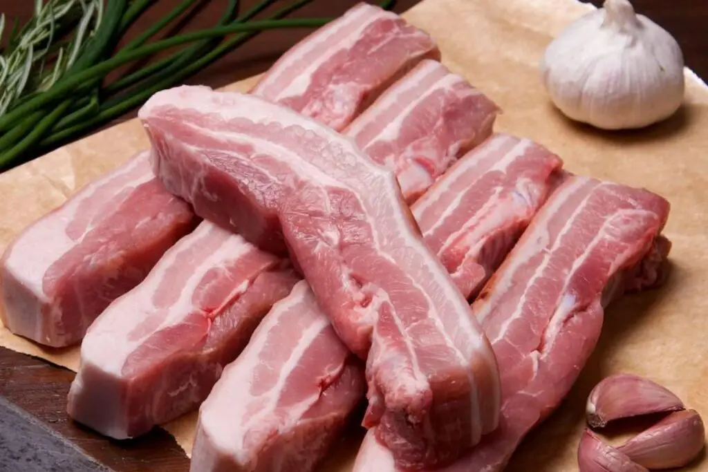how to freeze pork belly