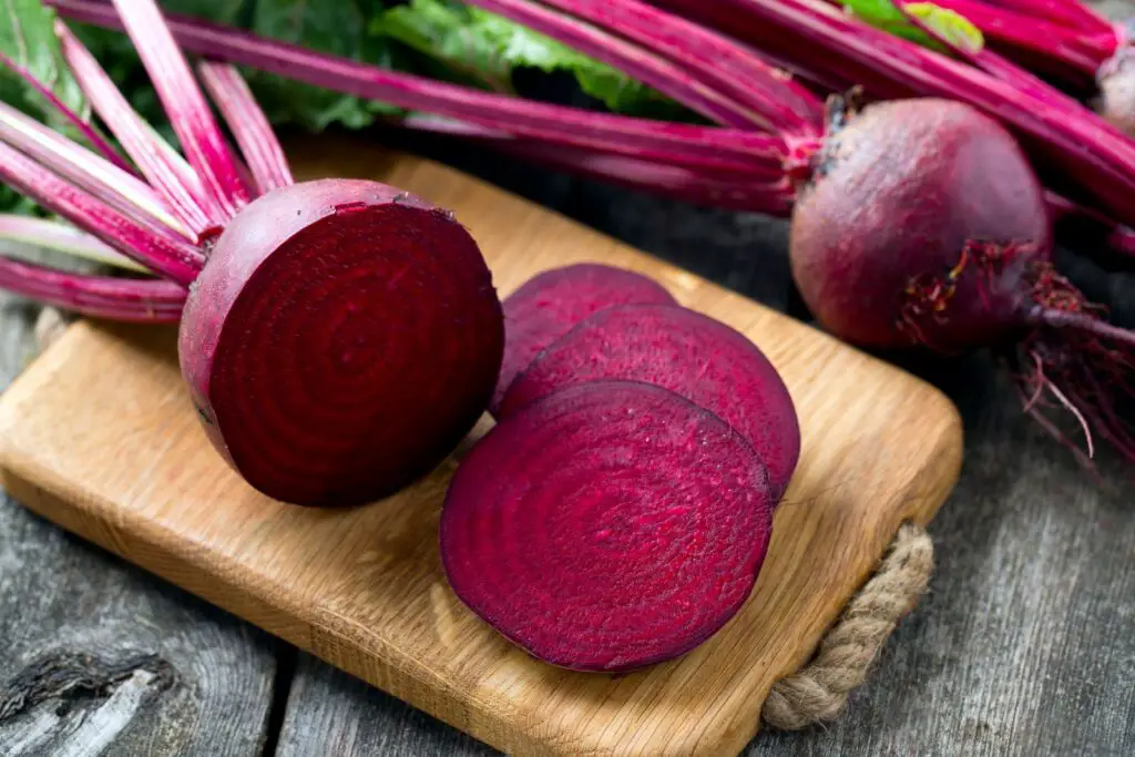how to freeze red beets