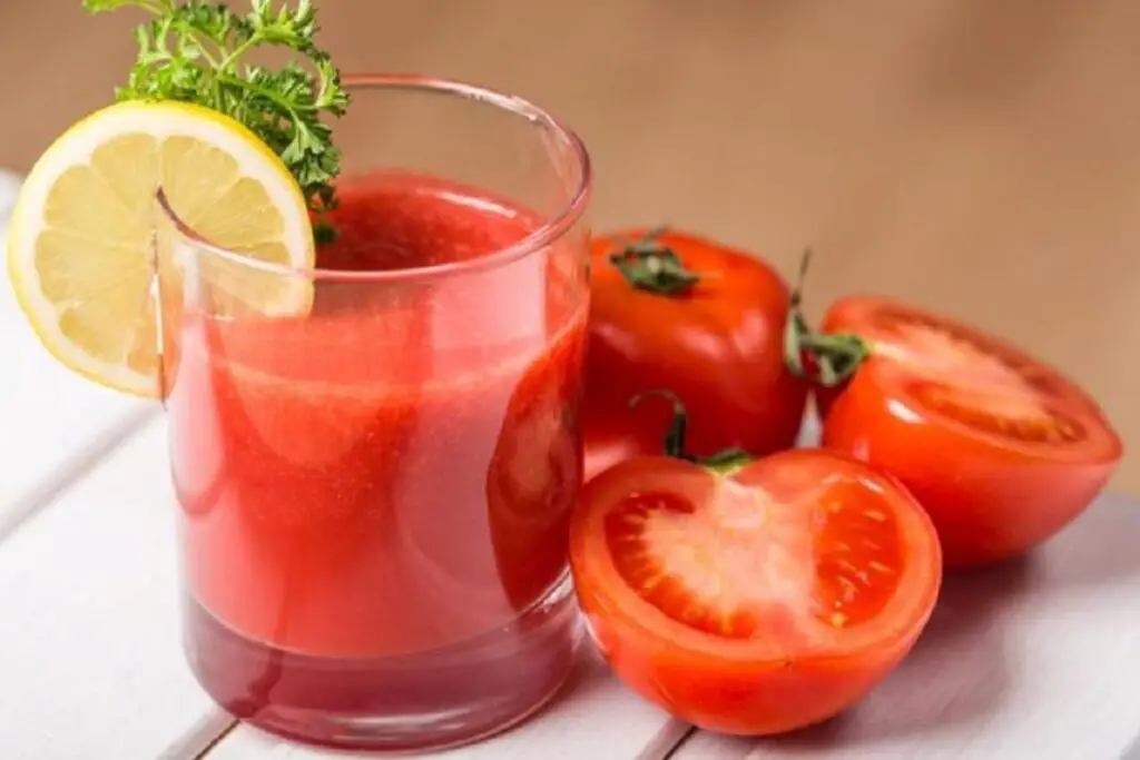 how to freeze tomato juice