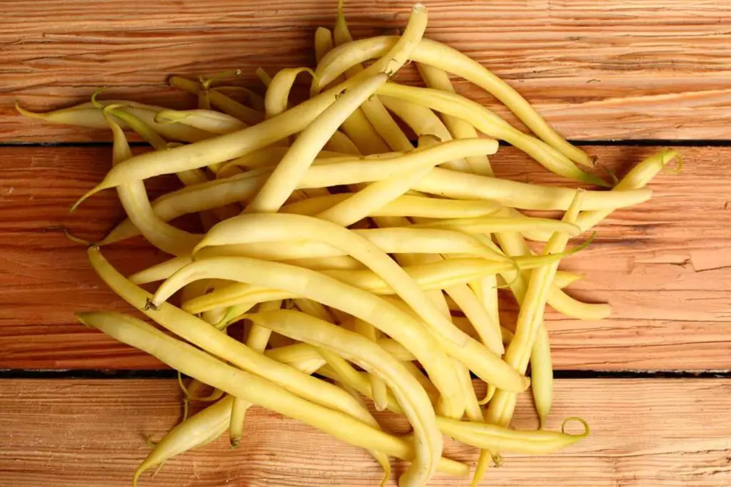 how to freeze yellow beans