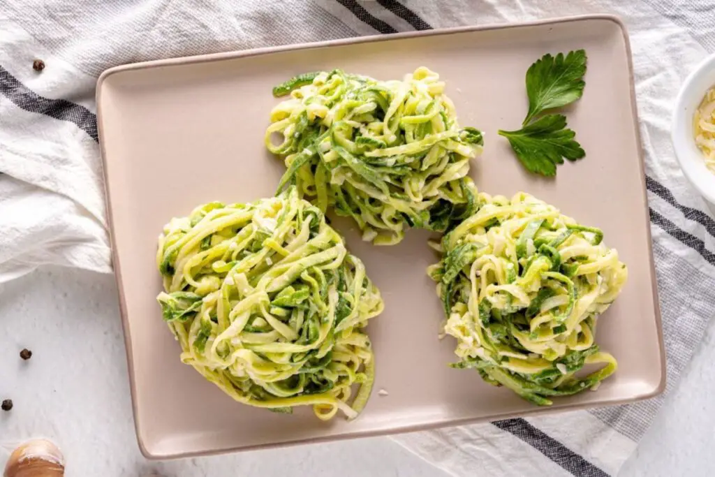 how to freeze zucchini noodles