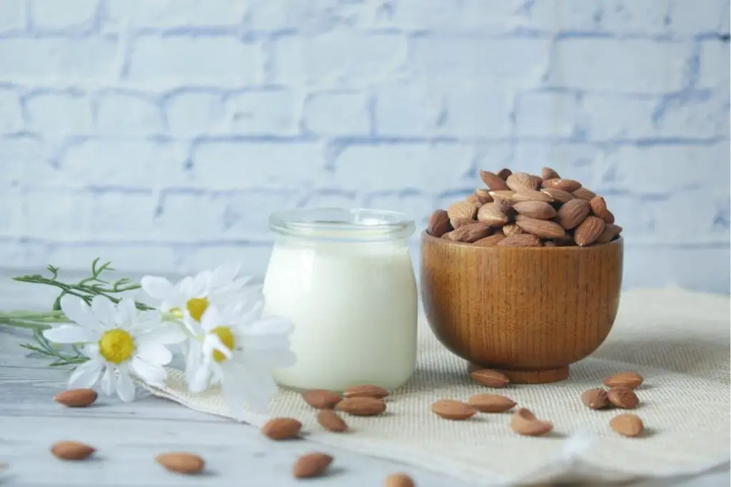 how to freeze almond milk