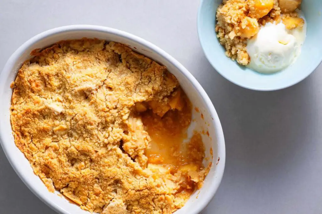 how to freeze apple crumble