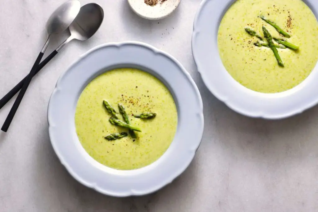 how to freeze asparagus soup
