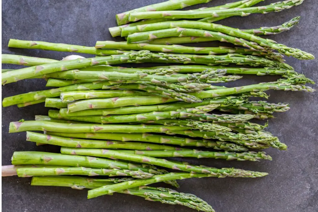 how to freeze asparagus spears