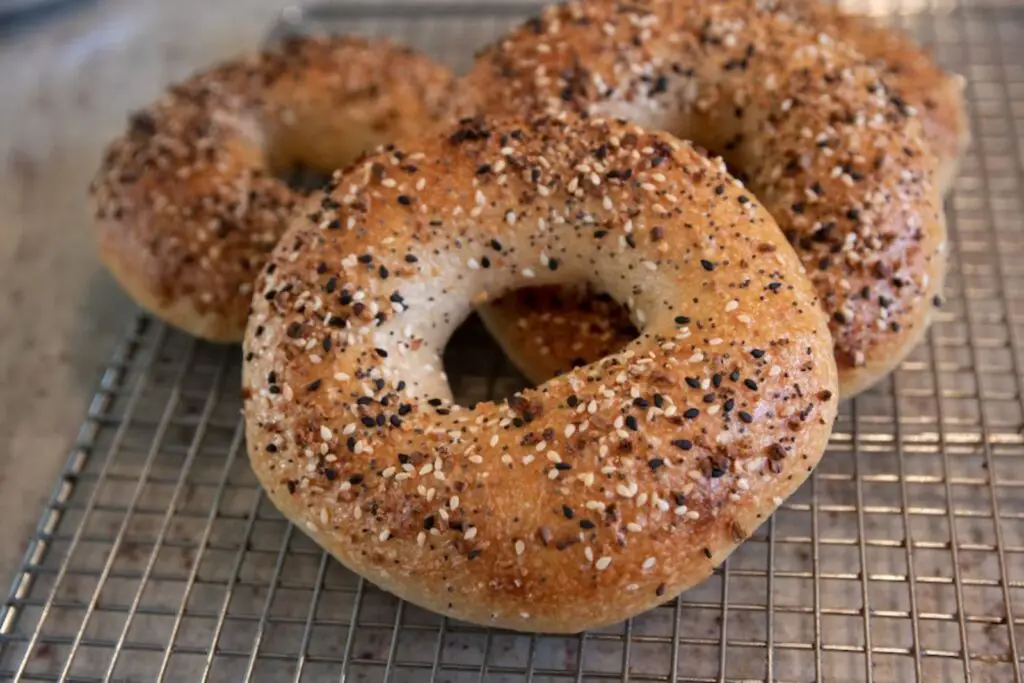 how to freeze bagels