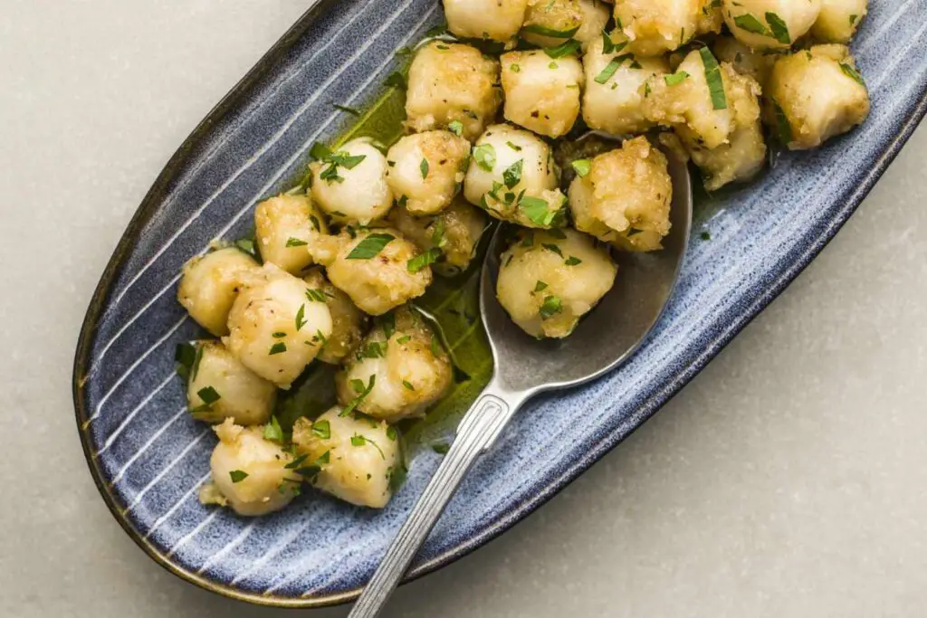 how to freeze bay scallops