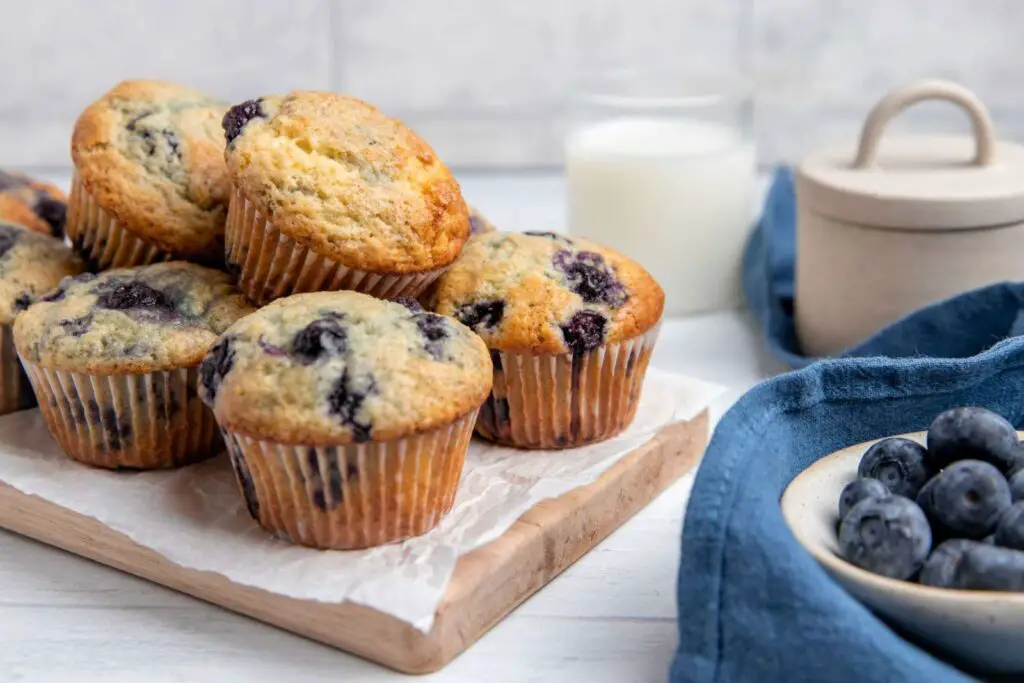 how to freeze blueberry muffins