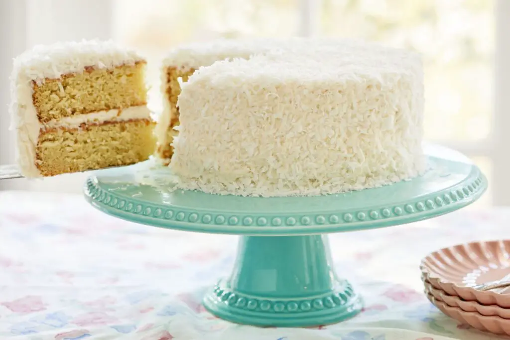 how to freeze coconut cake