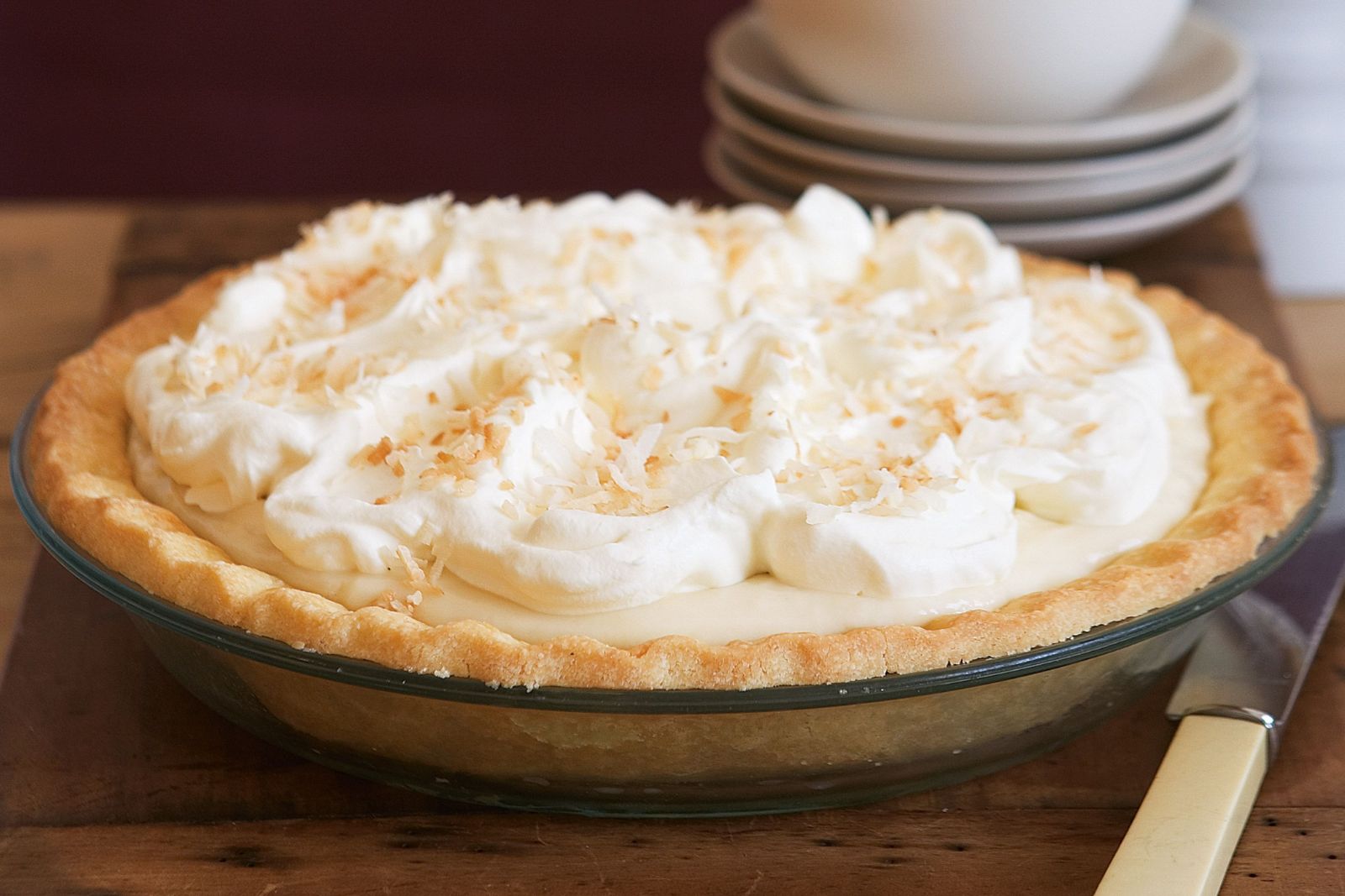 how to freeze coconut cream pie