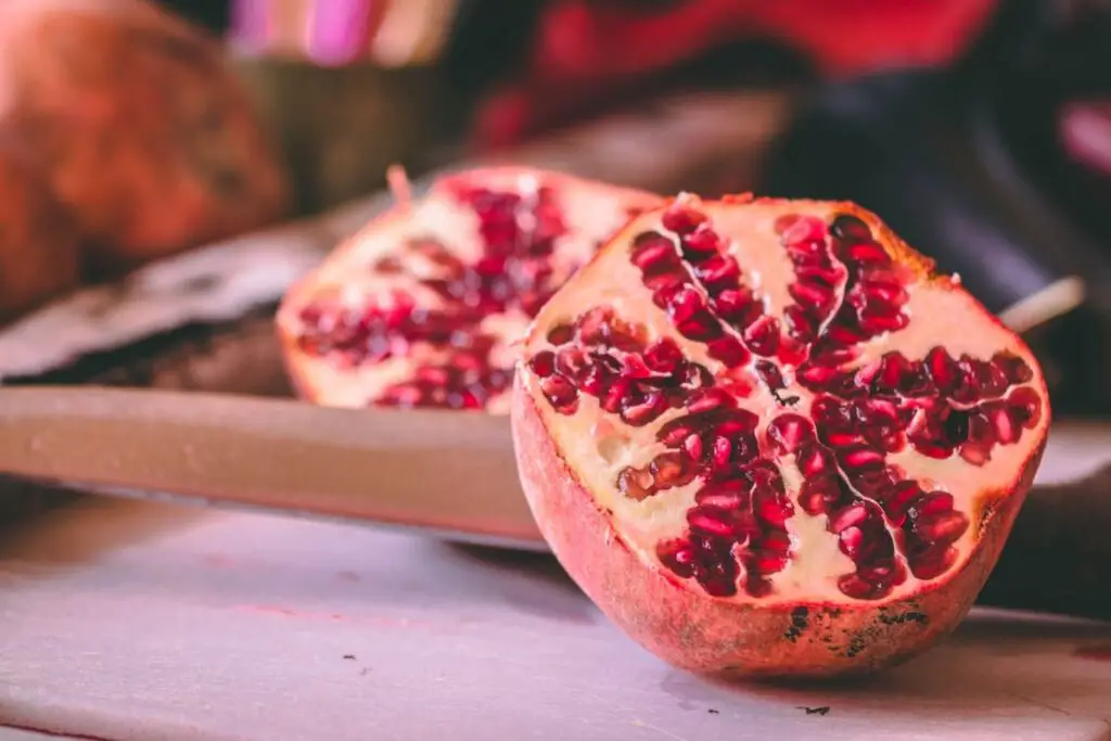how to freeze pomegranate