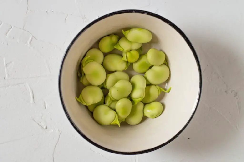 how to freeze broad beans