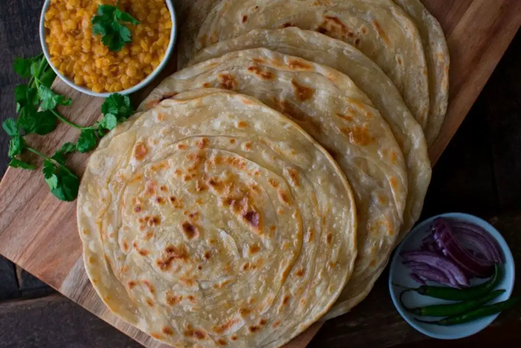 how to freeze paratha