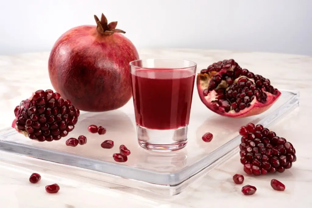 how to freeze pomegranate juice