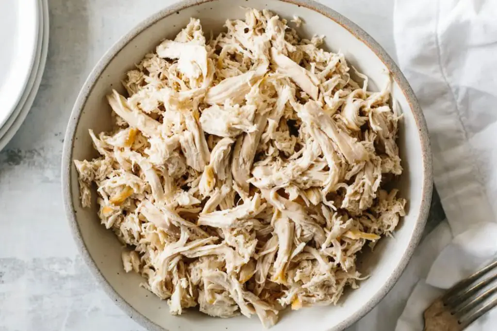 how to freeze pulled chicken