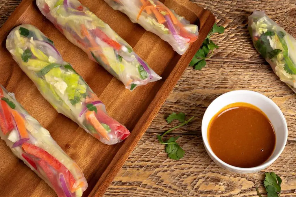 how to freeze spring rolls