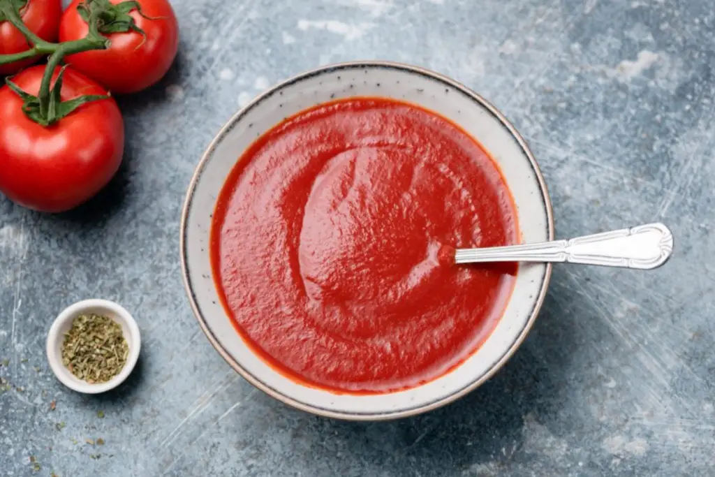 how to freeze tomato puree