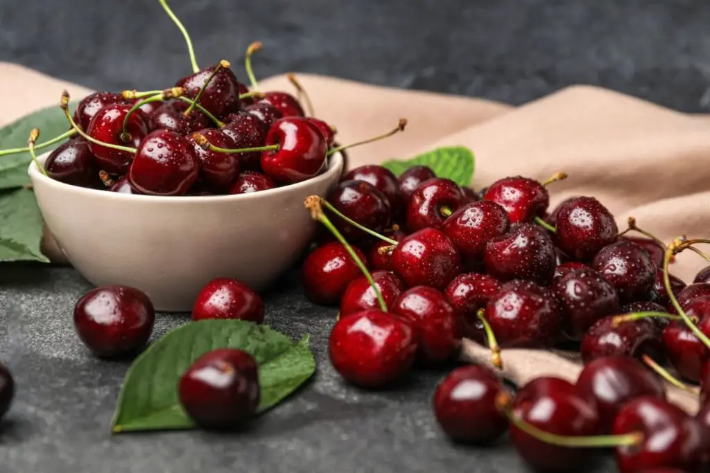 how to freeze dark sweet cherries