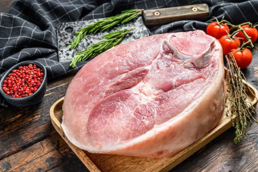 how to freeze ham on the bone