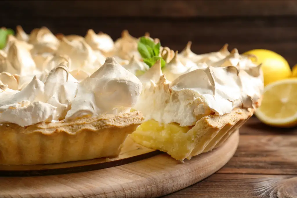 how to freeze lemon meringue pie