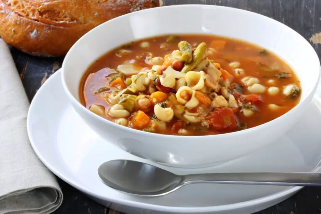 how to freeze minestrone soup