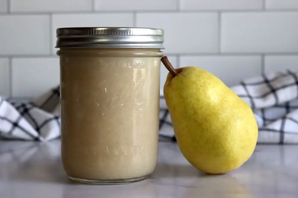 how to freeze pear sauce
