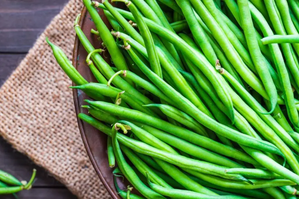 how to freeze pole beans