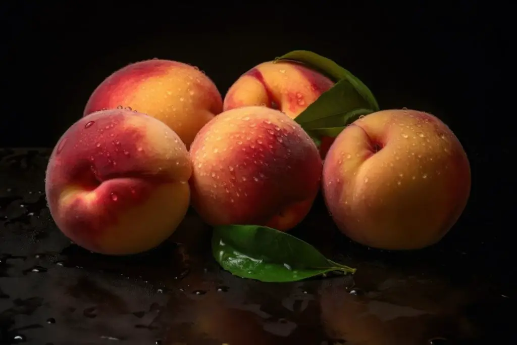 how to freeze georgia peaches