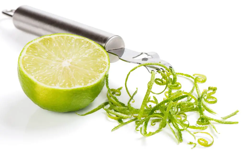 how to freeze lime zest