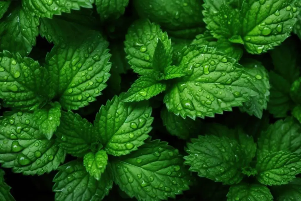 how to freeze peppermint leaves