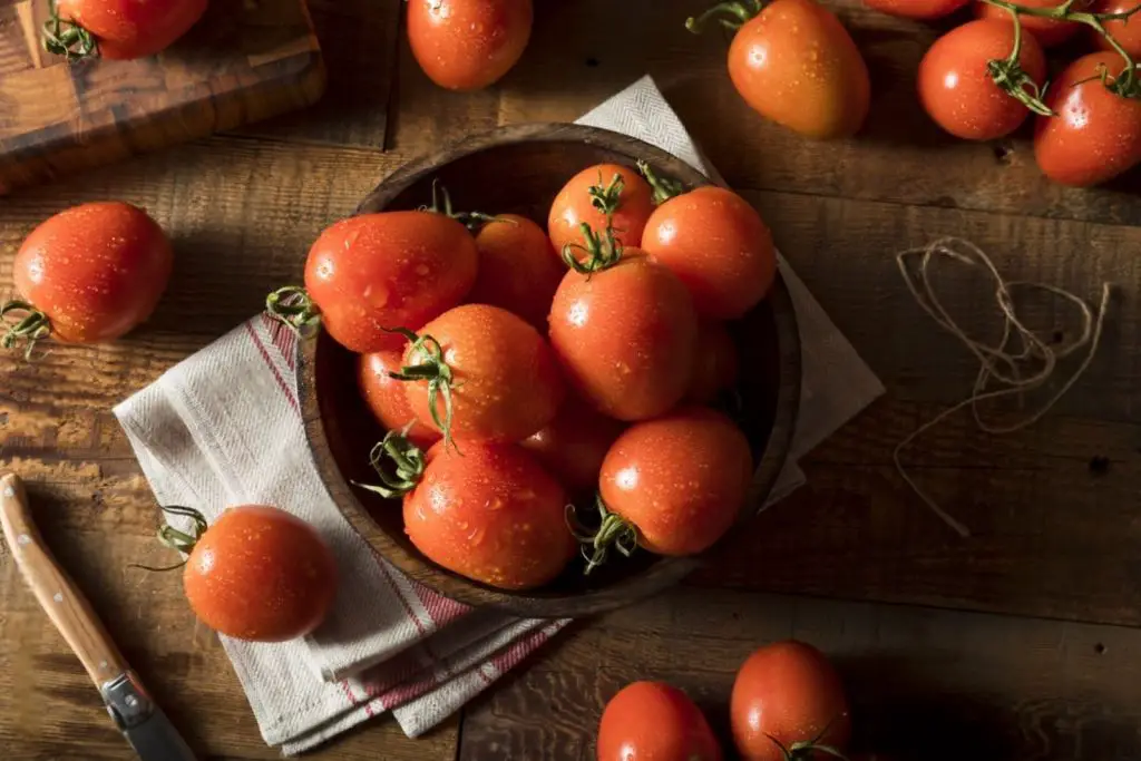 how to freeze roma tomatoes